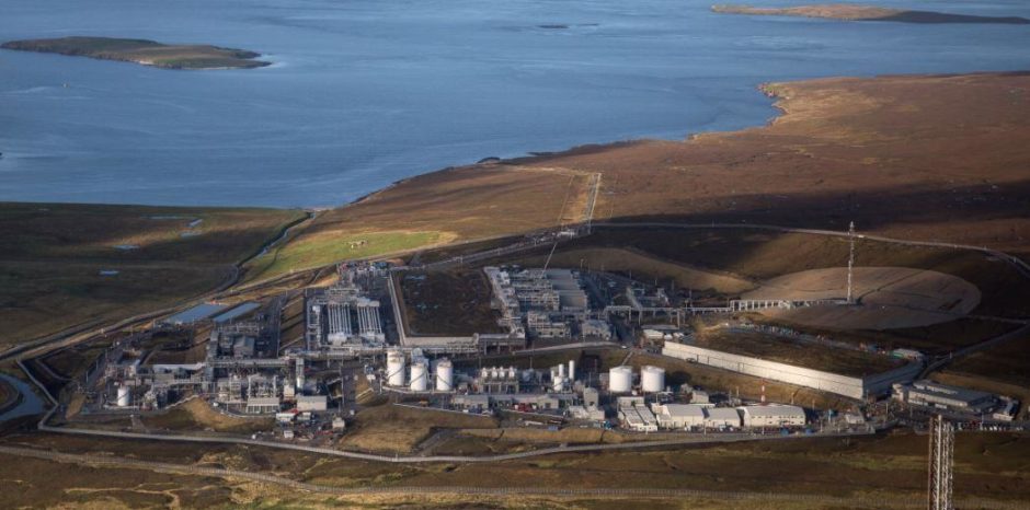 shetland gas plant