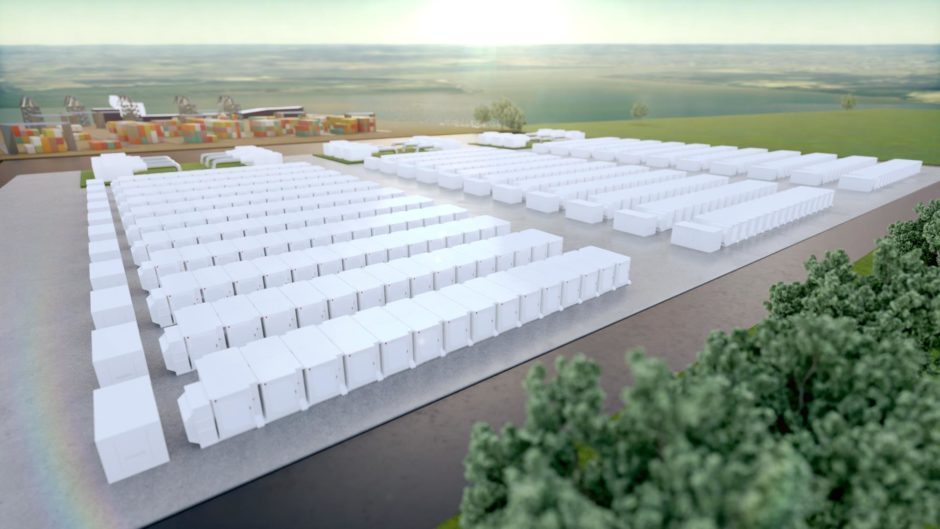 An artist's impression of the Gateway site.