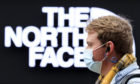 North Face oil