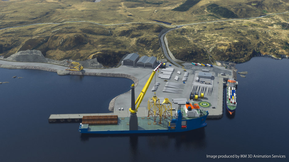 More than 200 jobs will be created with what is being described in the industry as the “transformational” development of a new deep water terminal in Stornoway.