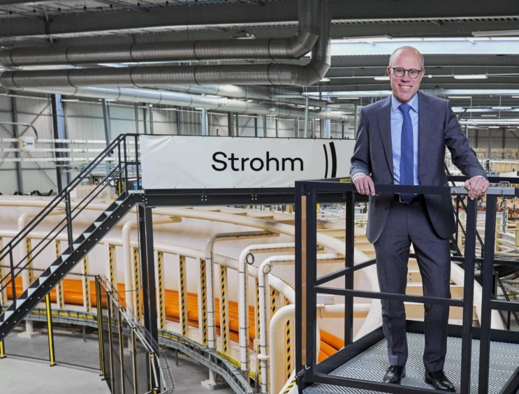 Martin van Onna, chief commercial officer, Strohm. Netherlands.