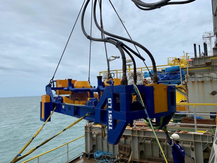 Rotech Subsea project in Taiwan.