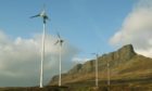 Eigg wind turbines. Island of Eigg. Supplied by European Solar Prize