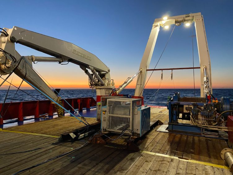 iSURVEY operations on the OSV Cecilia