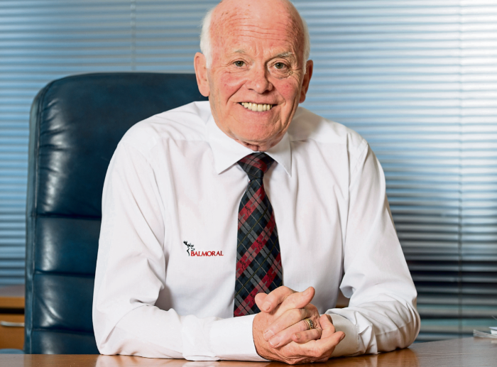 Balmoral Group chairman and managing director Jim Milne.