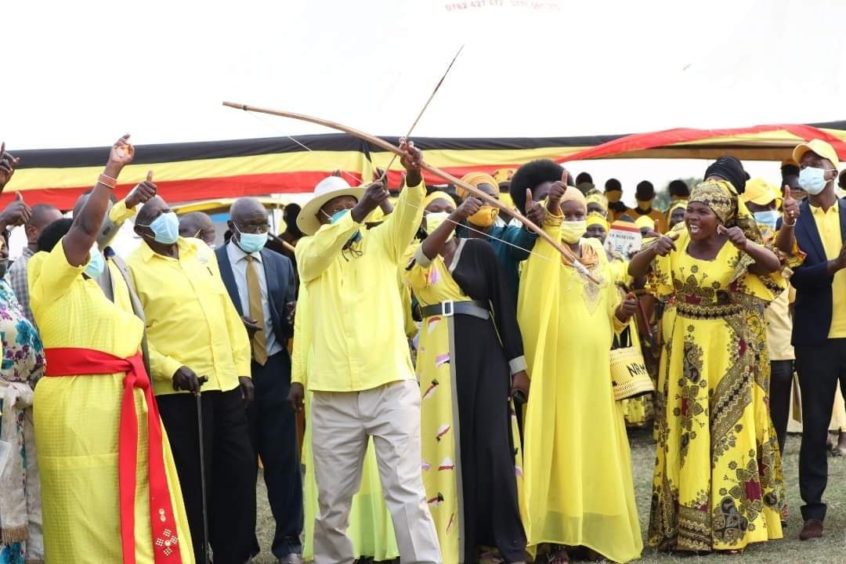 President Yoweri Museveni is likely to win today's election in Uganda, even while accused of human rights abuses by the opposition.
