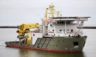 Boskalis' Constructor diving support vessel.