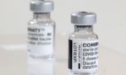 Mandatory Credit: Photo by Yoshio Tsunoda/AFLO/Shutterstock (11763565o)
, Ichihara, Japan - COVID-19 vaccine ampuls are displayed as medical worker receive doses of COVID-19 vaccine at the Chiba Rosai Hospital in Ichihara, suburban Tokyo on Wednesday, February 17, 2021. Japan started vaccinations for some 40,000 medical workers as an initinal group nationwide six months before Tokyo Olympic Games.
Japan started vaccinations of COVID-19 for medical workers, Tokyo, Japan - 17 Feb 2021