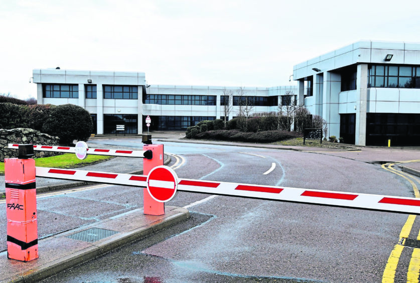 Quattro House Wellington Circle, the former Petrofac building. Plans are in the pipeline for its partial demolition as part of a redevelopment as flats.