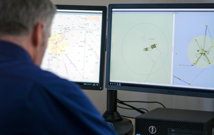 Asco's vessel monitoring software.