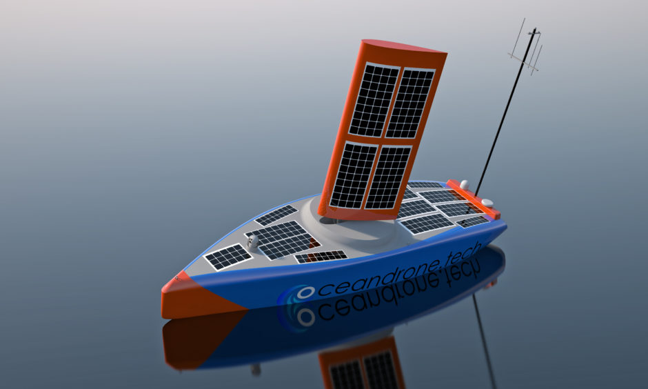 Oceandrone is designed by Innovo to cut carbon emissions