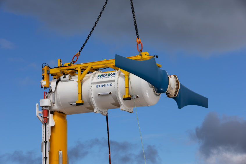 A turbine for Nova's Shetland tidal array
