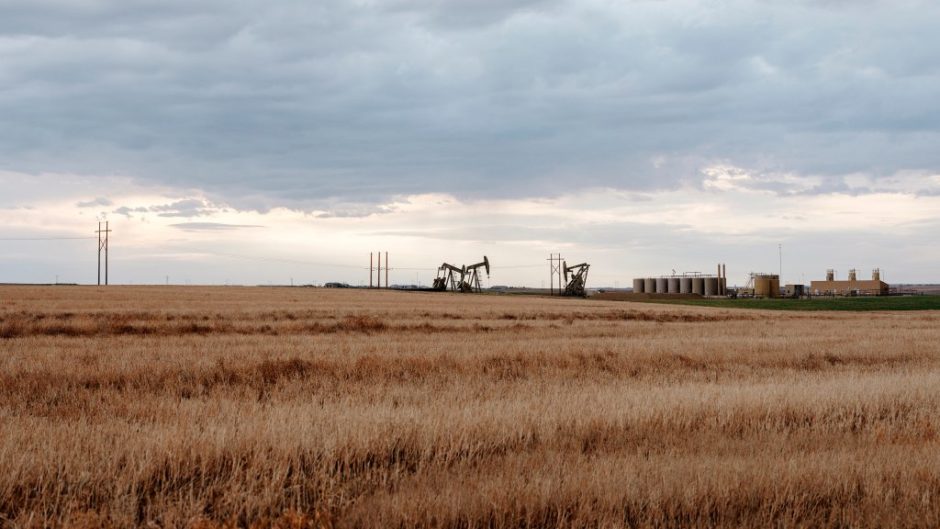 Oil field in the Bakken area, North Dakota. (Photo: Einar Aslaksen / Equinor ASA)