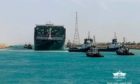 The Ever Given afloat. The Suez Canal Authority has re-floated the Ever Given containership, allowing the traffic jam to begin easing.