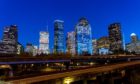 Houston at night.