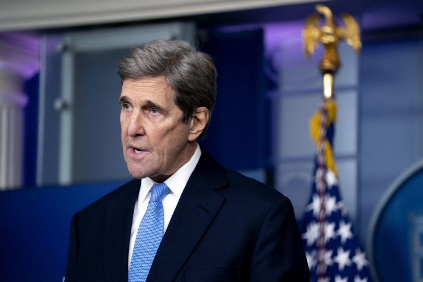 John Kerry, special presidential envoy for climate. Stefani Reynolds/Bloomberg