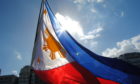 The Philippines flag