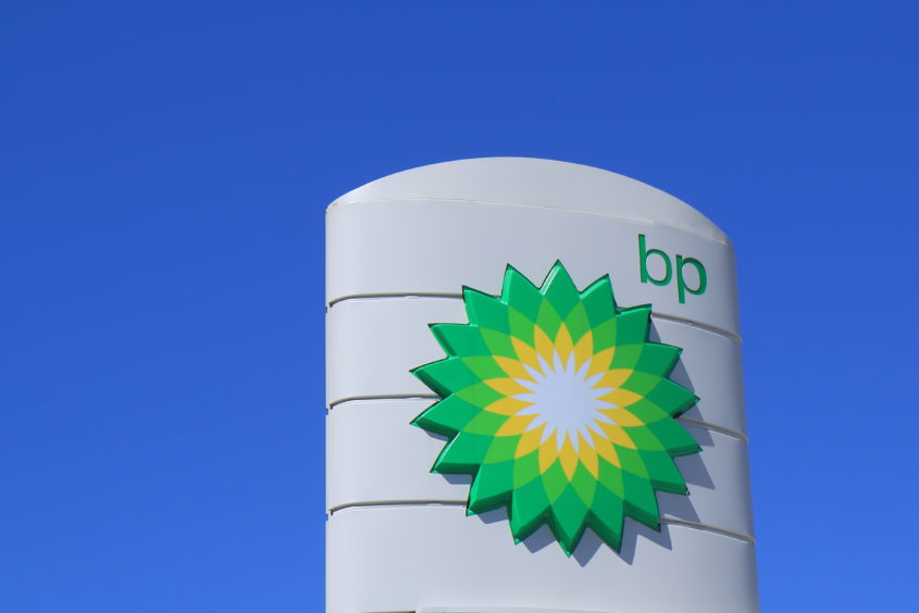 bp signage in Melbourne, Australia.