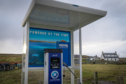 Nova's EV charging point in Shetland.