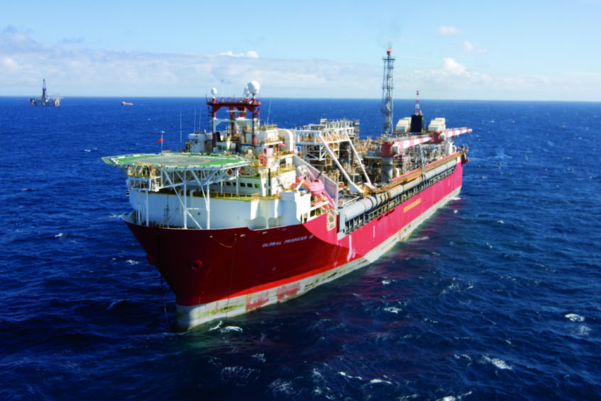 The Global Producer III floating production vessel.