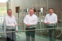 ACE Winches’ executive leadership team from left to right: Paul Mitchell, George Fisher and Stuart White.
