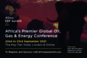 The Africa E&P Summit 2021 will take place as a hybrid event on the 22nd and 23rd September in London and online.