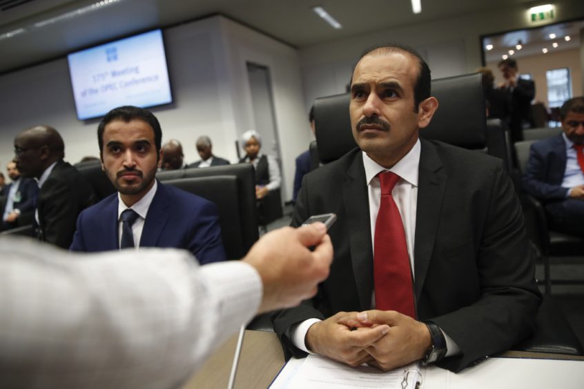 Saad Sherida Al Kaabi, Qatar's energy minister, and CEO of Qatar Petroleum. Photographer: Stefan Wermuth/Bloomberg