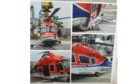 A helicopter whose rear right wheel has gone through the helideck on Equinor's Mariner platform, east of Shetland.