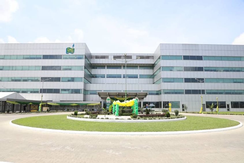 Office building with NLNG logo