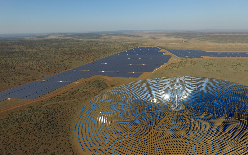 Saudi Aramco solar plant