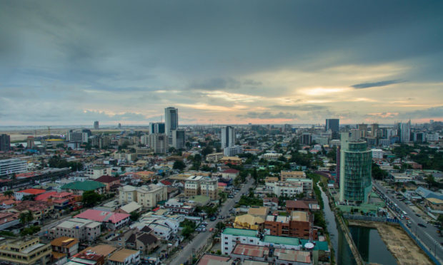 View across Lagos