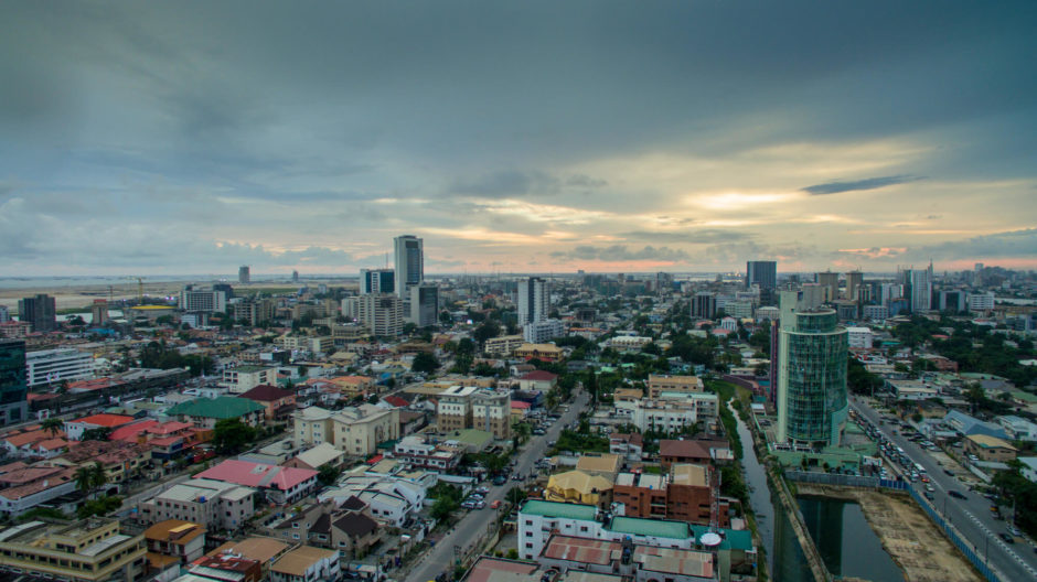 View across Lagos