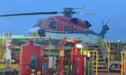 North Sea helicopter