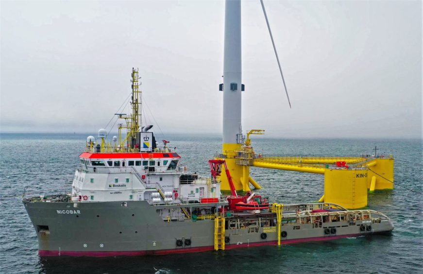 The Kincardine Offshore Wind Farm