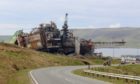 The Ninian Northern platform at Dales Voe in Shetland. 06/06/21.
06/06/21.