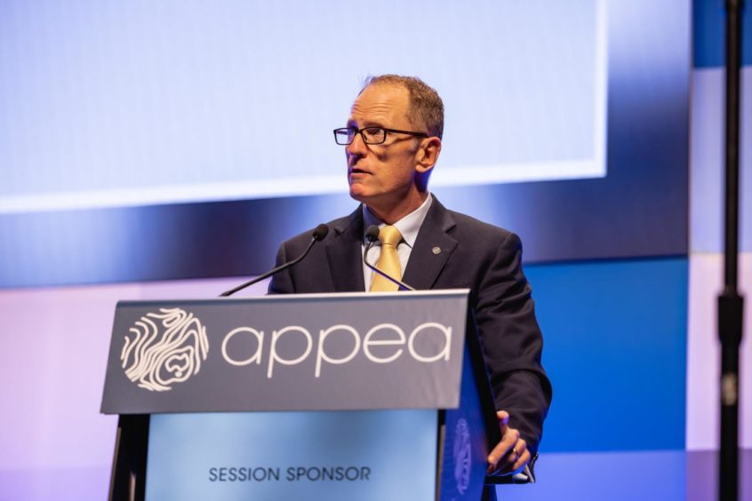 Andrew McConville, chief Executive of the Australian Petroleum Production & Exploration Association (APPEA). APPEA conference, Perth. Supplied by APPEA Date; 15/06/2021