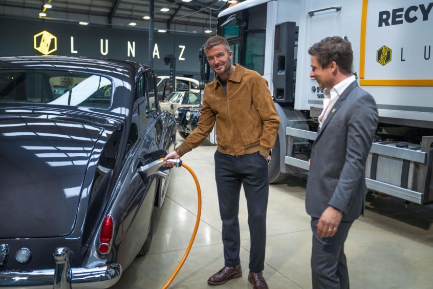 David Beckham buys 10% of Lunaz
