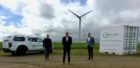 l-r Harry Patterson, Gary Wilson and Philip Patterson of Carbon Neutral Energy.