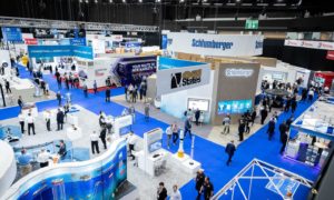 Thousands of people descend upon Offshore Europe, which is held every two years in Aberdeen.