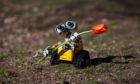 A Wall-E robot.