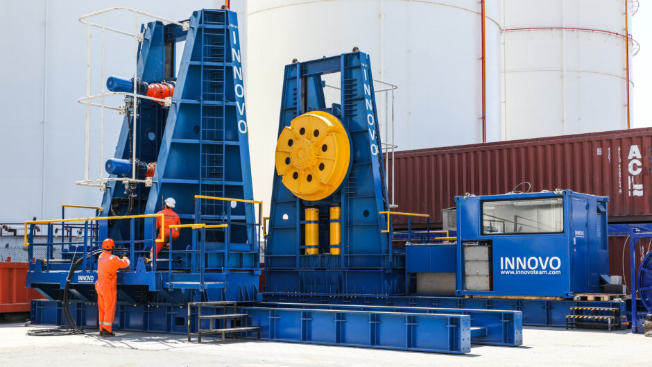Innovo’s electrical reel drive system (RDS), Innodrive, is one of the largest capacity and operationally proven systems for onshore and offshore projects.