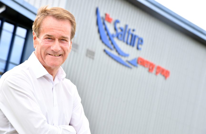 Mike Loggie, Chief Executive of Saltire Energy