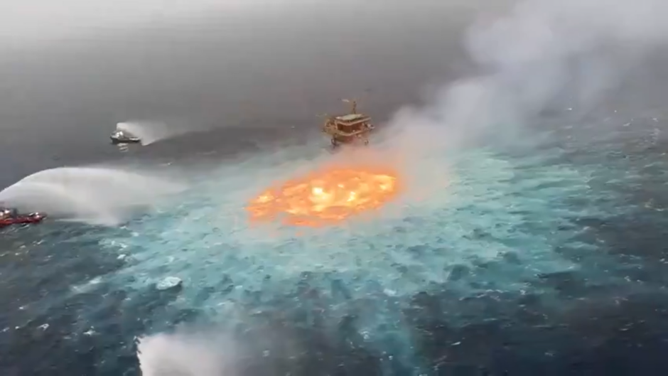 gulf of mexico fire pemex