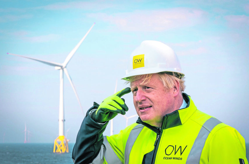 Boris Johnson carbon emissions