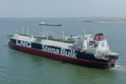 Ship with LNG Stena Bulk written on the side