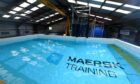 Maersk Training survival centre, Badentoy Crescent, Portlethen.

Picture by Kenny Elrick 09/03/2021.