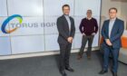 Torus BGP:  L-R Terry Allan, Dan Byrne (Integrated Services Contract Manager) and Sandy Bonner.