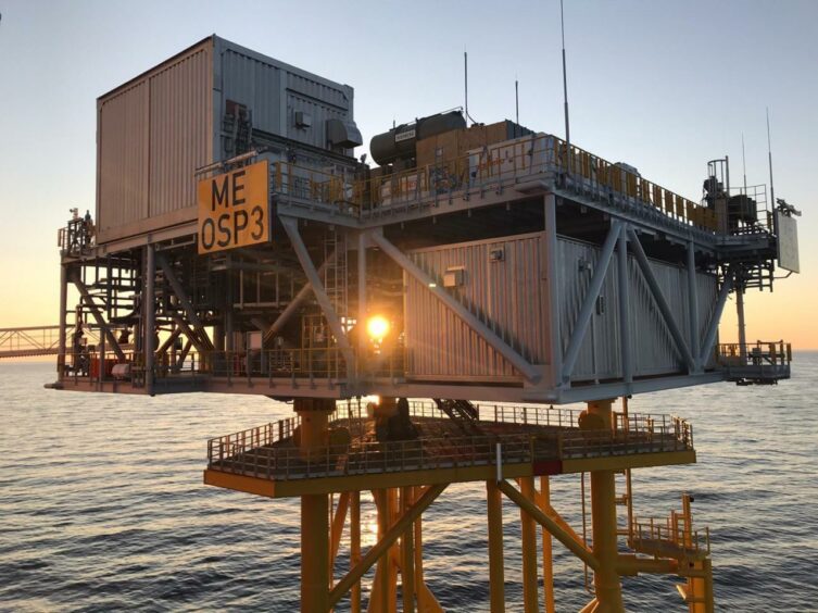 Moray West offshore substation