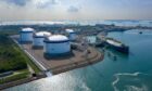 Singapore LNG's terminal in Jurong Island.