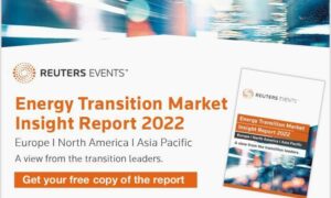 To go with story by Aaron Drummond. Energy Transition Market Outlook ? A View from the Transition Leaders Picture shows; Energy Transition Market Outlook ? A View from the Transition Leaders. graphic. Supplied by Reuters Events Date; Unknown